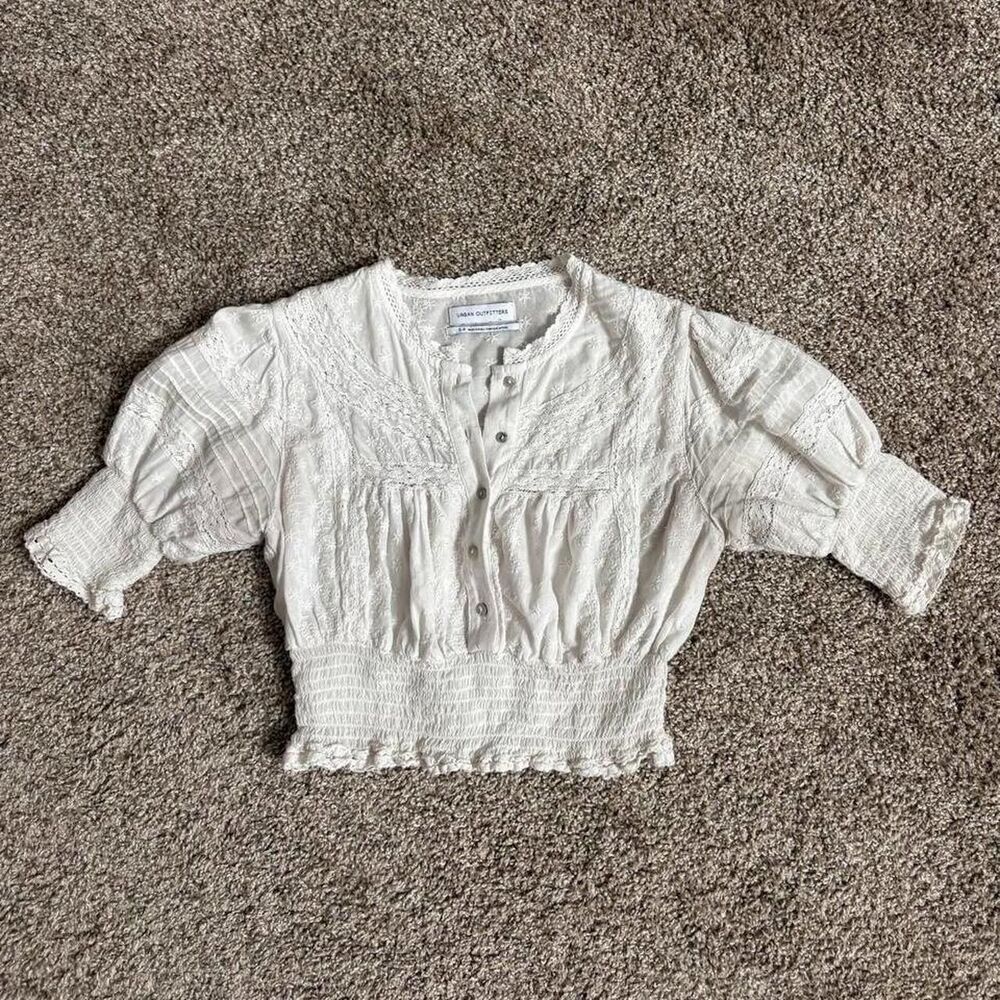 Urban-outfitters Women's White Blouse